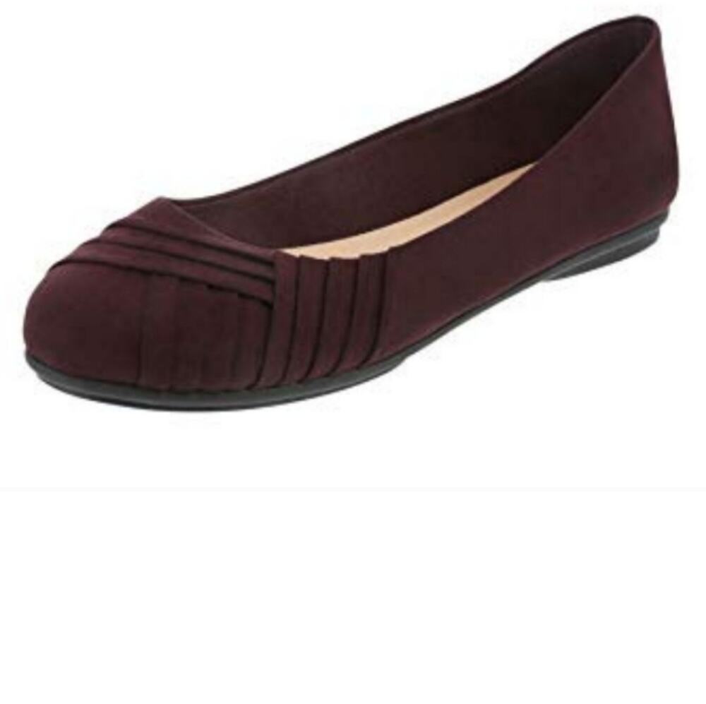 AE Bree Black Wrap Ballet Flats sz6